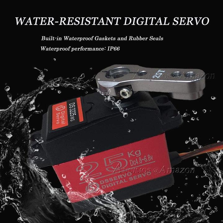 Actual product image Annimos Servo full metal gearbox DS3225MG