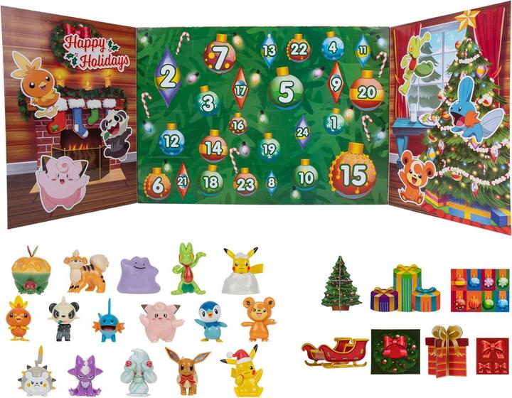 Image du produit Pokémon Calendrier de l'Avent de Battle Figures