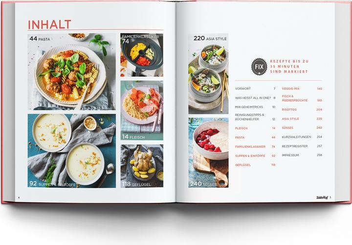 Produktbild Unsere besten All-in-one-Rezepte (Deutsch, Redaktion mein ZauberTopf, 2021)