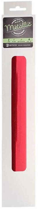 Produktbild Chemica Aufbügelfolie Metallic Rot