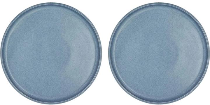 Villa Collection Speiseteller Fjord Ø 20.5 cm, 2 Stück, Blau (2 x, 20.50 cm)