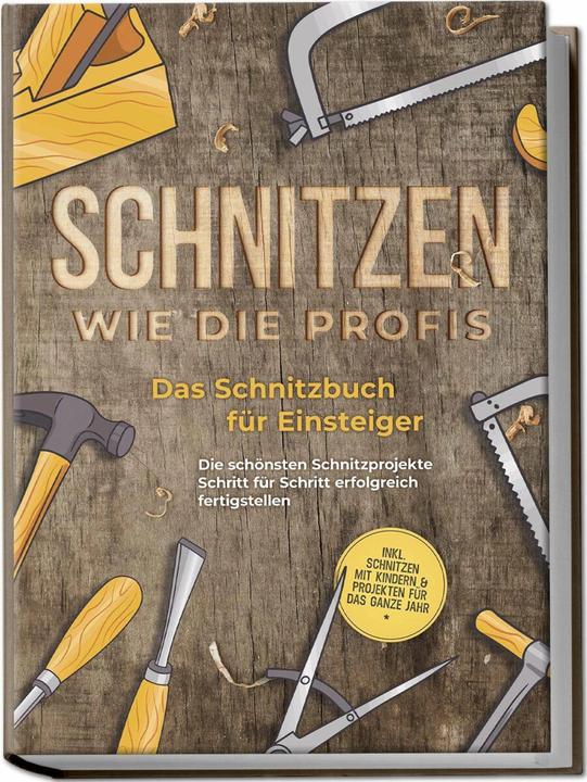 Immagine prodotto Schnitzen wie die Profis: Das Schnitzbuch für Einsteiger - Die schönsten Schnitzprojekte Schrit (Tedesco, Charlotte Davis, 2023)