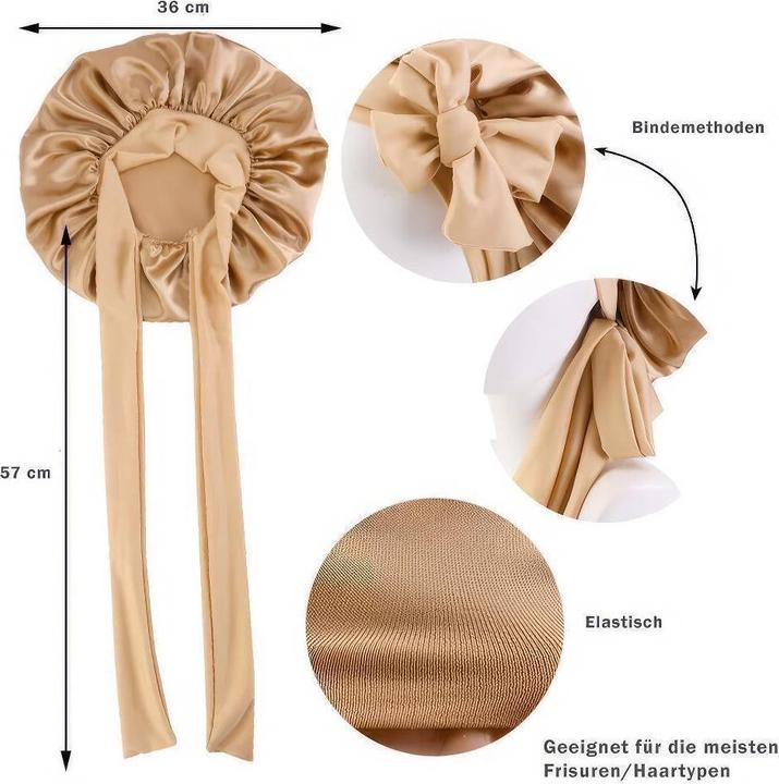 Actual product image X-Tac Satin hair bonnet
