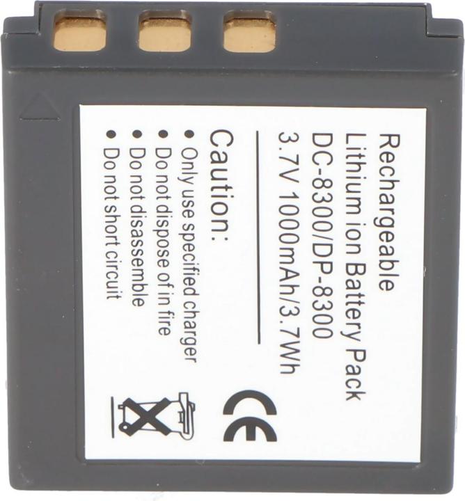 Actual product image AccuCell Battery Traveler DC-8600 Battery, DC-X5, DC-XZ6 (Rechargeable battery)