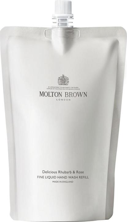 Molton Brown Delicious Rhubarb & Rose Fine Liquid Hand Wash Refill (Flüssigseife, 400 ml)