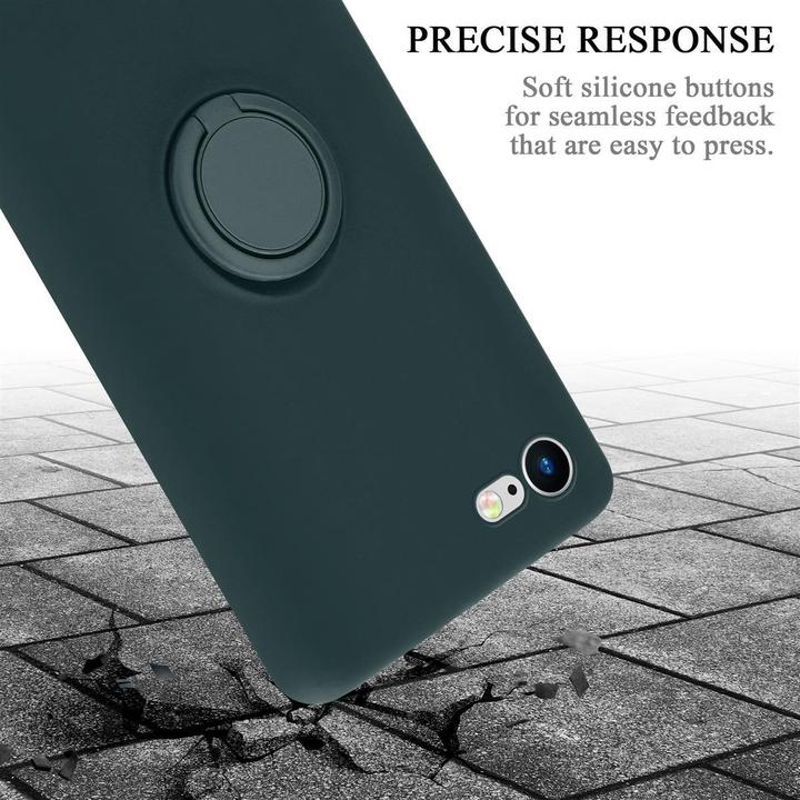 Produktbild Cadorabo TPU Liquid Ring Silicone Case Hülle (Apple iPhone 7, Apple iPhone SE (2nd Gen))