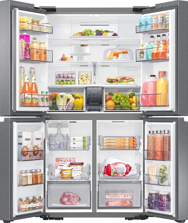 Produktbild Samsung RF59C700ES9/EG, French Door (edelstahl, 4,5-Liter-Wassertank, AI Energy Mode) (649 l)