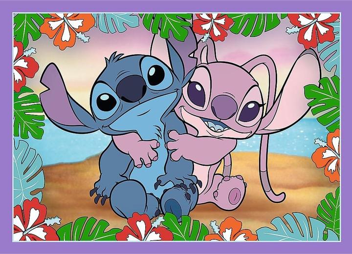 Actual product image Trefl Lilo & Stitch 4in1 Puzzle 35/48/54/70T (54 pieces)
