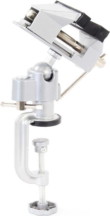 Produktbild XPOtool Mini Schraubstock 360° 78mm drehbar Tischschraubstock Aluminium Werkbank (50 mm)