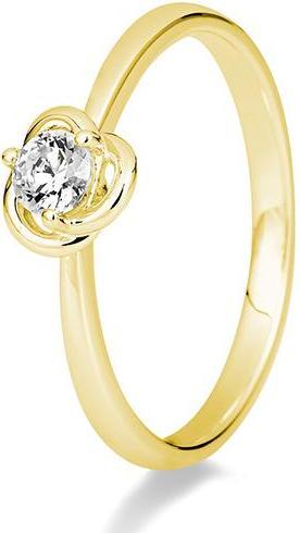 Immagine prodotto Breuning ANELLO - Incastonatura a rosa con diamante (50, Oro 750/18 K)
