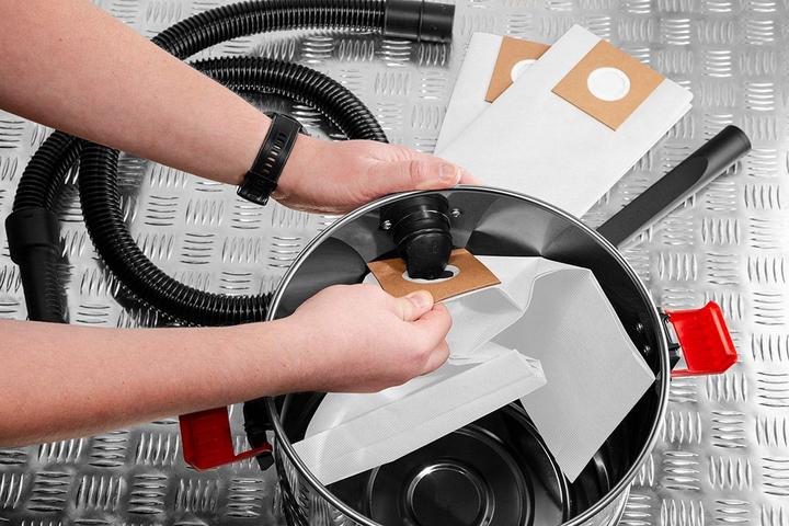 Actual product image Graphite Workshop hoover Energy+ 18V Li-lon, wet and dry, 20L tank (Wet dry vacuum cleaner)