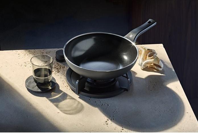 Immagine prodotto WMF Padella antiaderente Padella Wok 28cm CeraDurPlus Induzione Rivestimento in alluminio (28 cm, Wok, Alluminio pressofuso)