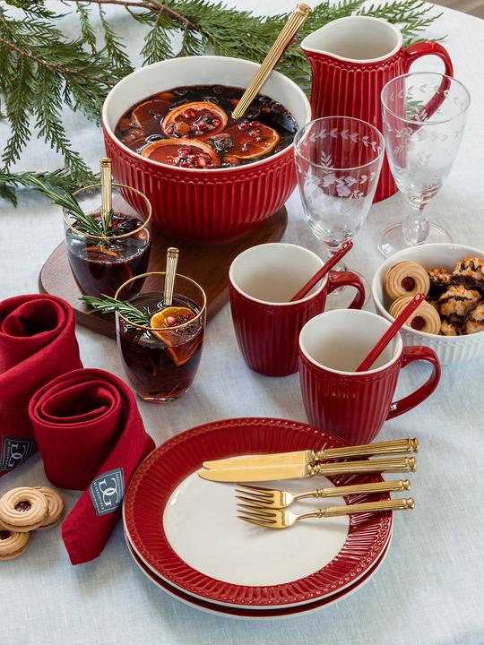 Produktbild Greengate Teapot Alice red (1 l)