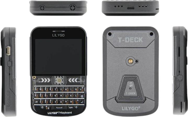 Immagine prodotto Lilygo T-Deck Plus ESP32-S3 868MHz LoRa-Modul mit 2.8 Zoll Display Weiss für Meshtastic