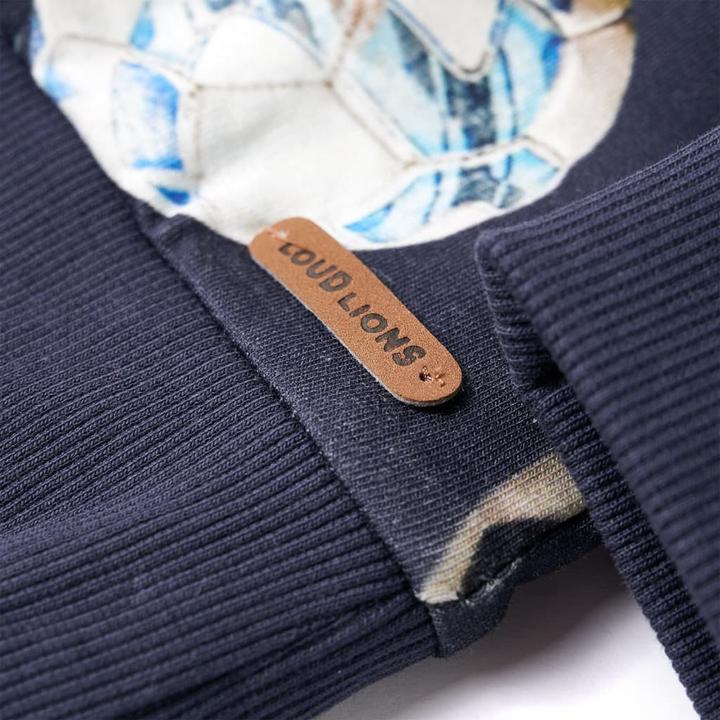 Immagine prodotto VidaXL Felpa da bambino blu navy 104,Materiale: 95 % cotone. 5 (104)