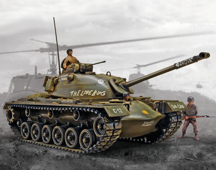 Actual product image Revell M-48 A2 Patton Tank