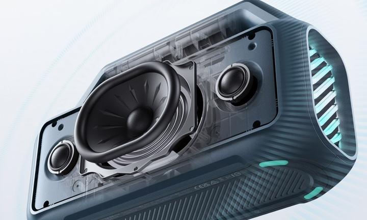 Image du produit soundcore Głośnik Boom 2 Niebieski (24 h, Fonctionnement sur batterie)