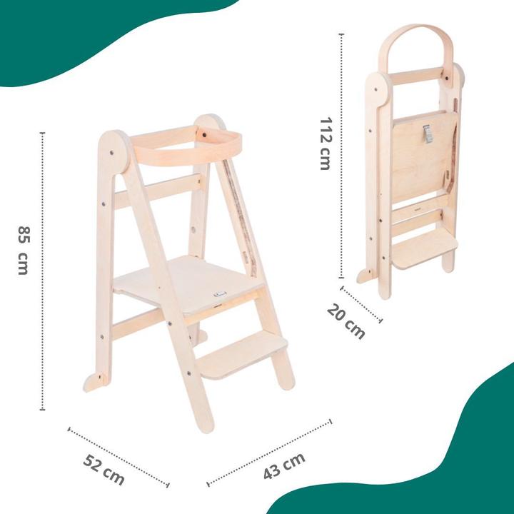 Image du produit MamaToyz Tour d'apprentissage pliable