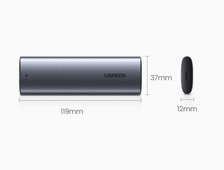 Produktbild Ugreen SSD Enclosure (M.2 2230, M.2 2242, M.2 2260, M.2 2280)