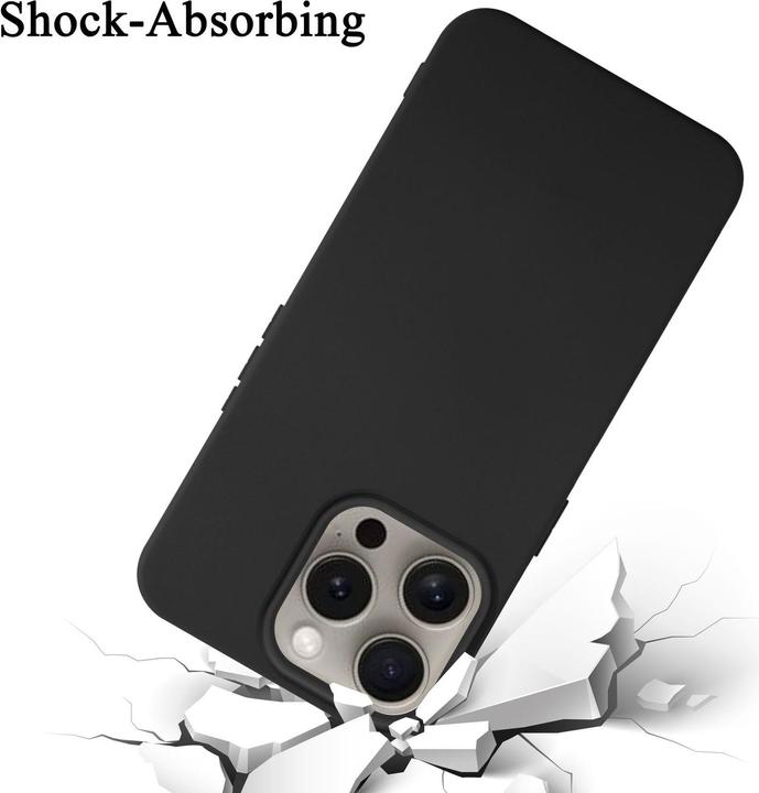 Produktbild Cadorabo Hülle für iPhone 16 PRO MAX TPU im Liquid Schutz Design (Apple iPhone 16 Pro Max)