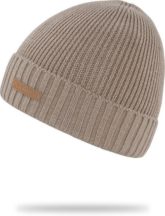 Actual product image Normani Merino wool cap smooth Yuma (One size)