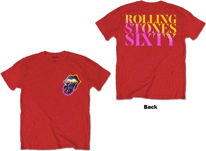 The Rolling Stones Sixty Gradient Text