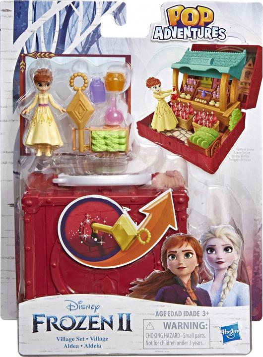 Actual product image Hasbro Frozen 2 Ice Queen Pop Up Adventure Village Set