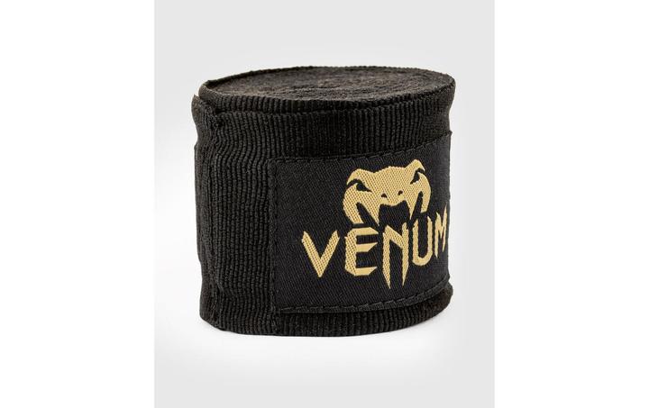 Image du produit Venum Bandelettes de boxe Kontact - 2,5m - Noir/Or (Taille unique)