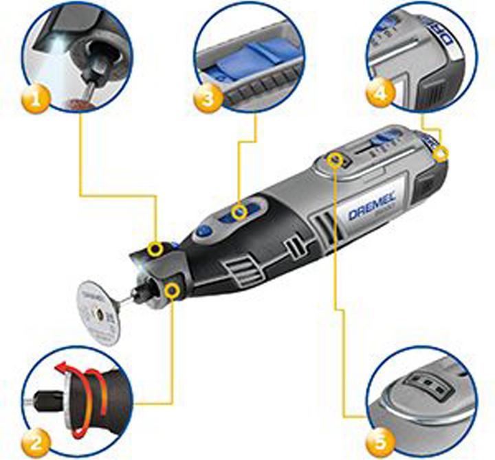 Immagine prodotto Dremel 8220-5/65 Edizione Platino