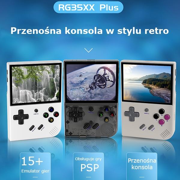 Produktbild Anbernic Konsola RG35XX Plus biały/white
