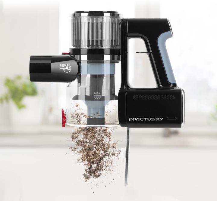 Actual product image Genius INVICTUS X9 cordless hoover, 14-piece set, facelift