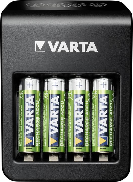 Produktbild Varta LCD Plug Charger+ (1 Stk., AA, 2100 mAh, Ladegerät inkl. Akku)