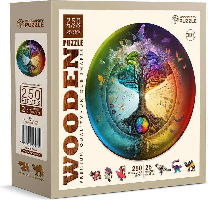 WoodenCity WOODEN CITY Baum des Lebens Holzpuzzle 250 Teile (250 pezzi)