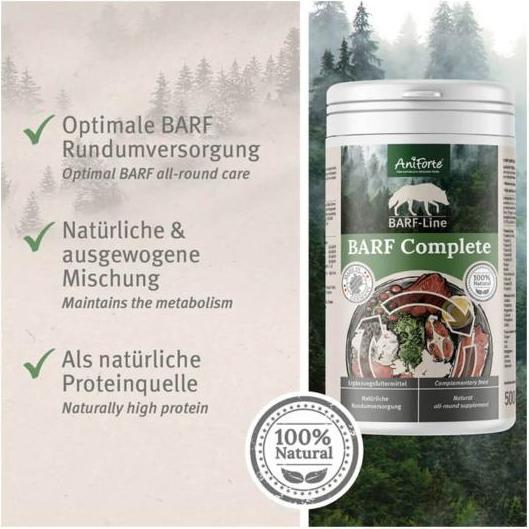 Actual product image AniForte BARF Complete (Adult, 1 pcs., 500 g)