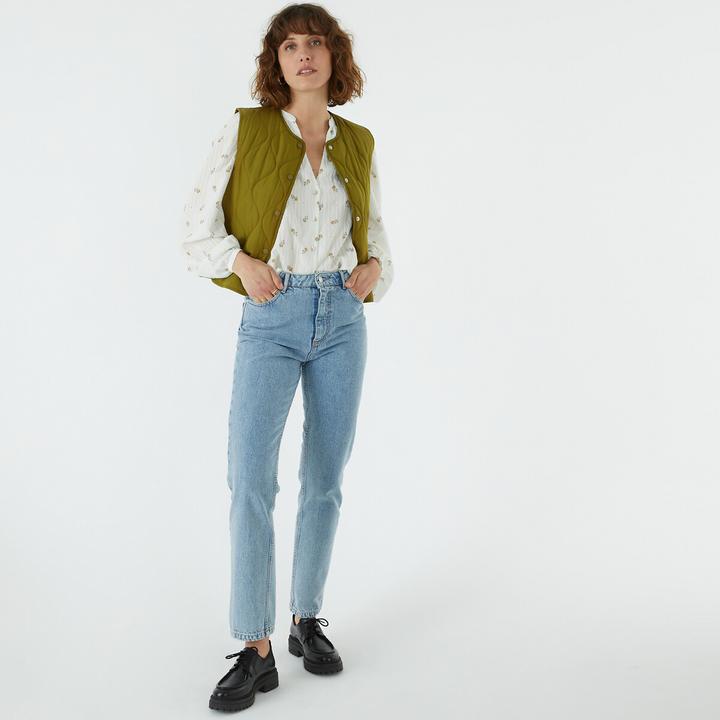 Actual product image La Redoute Collections High-waist jeans (38)
