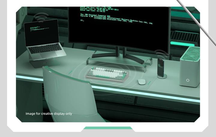 Actual product image Iqunix OG80 Wormhole (CH, Cable, Wireless)
