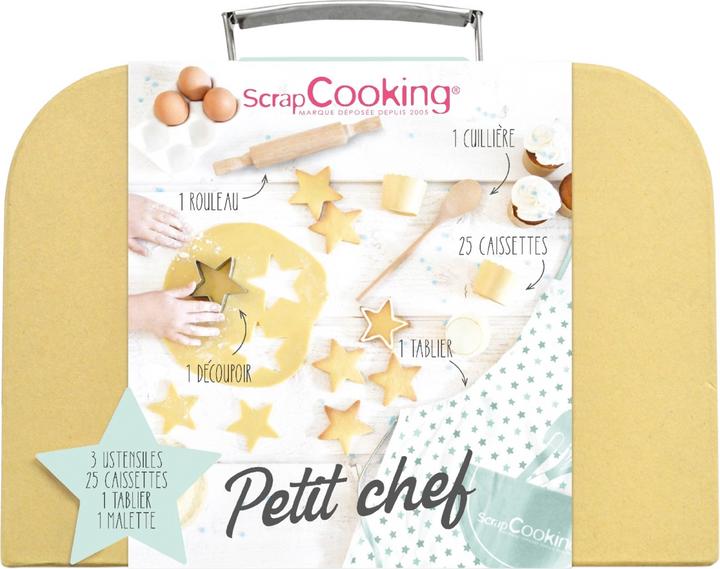 Actual product image ScrapCooking Children's Baking Case, Little Chef