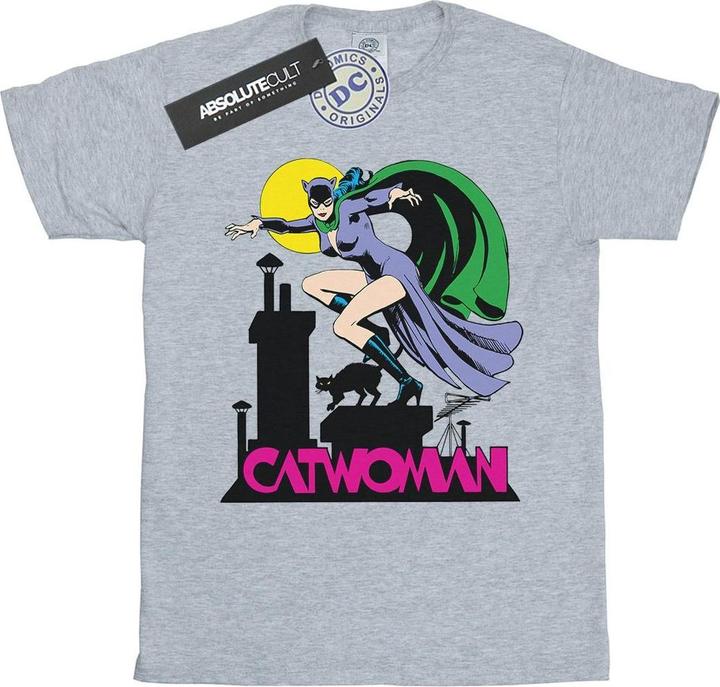 Produktbild Catwoman Text Logo TShirt Jungen (152, 158)