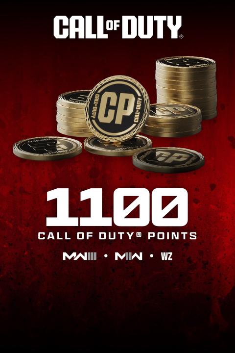 Actual product image Microsoft Xbox Call of Duty Points - 1,100 Download Code (1100 CHF)