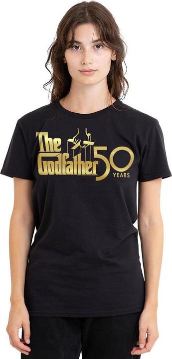 Actual product image The Godfather Unisex Adult 50th Logo T-Shirt (XL)