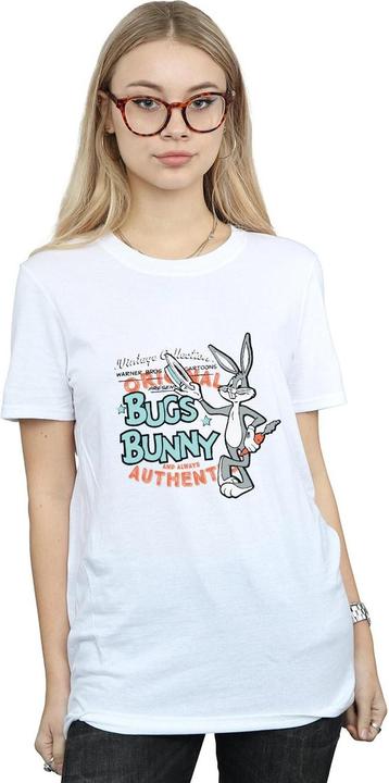 Immagine prodotto Looney Tunes Maglietta Boyfriend in cotone vintage Bugs Bunny donna/donna (XL)