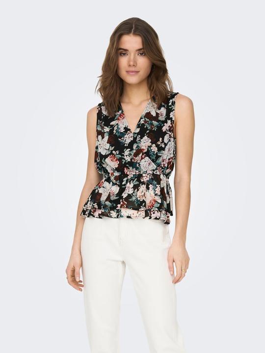 Actual product image Only Wrap Effect Peplum Top (XL)