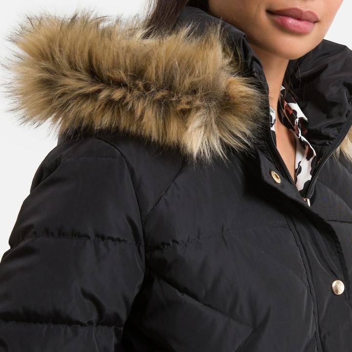Actual product image Anne Weyburn Down jacket with hood (34)