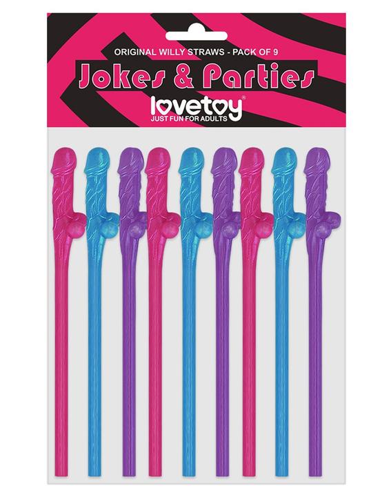 Produktbild Lovetoy Willy Strohhalme (9er Pack) (Sonstiges, Englisch)