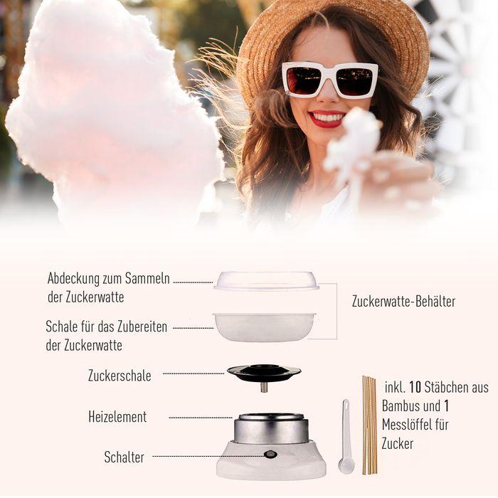 Actual product image Homcom Candyfloss machine