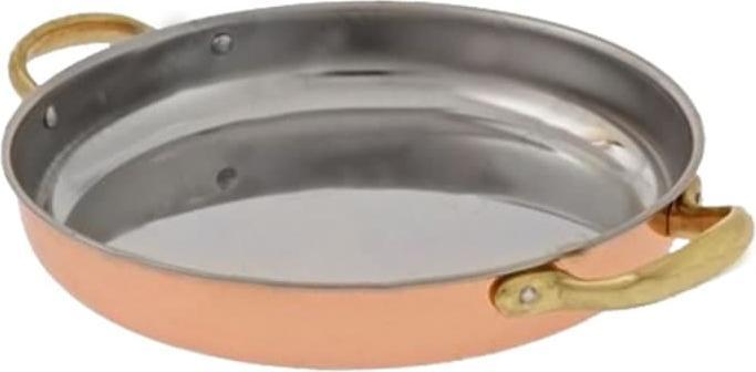 Actual product image Ich-zapfe Copper pan with handles, 20 cm (20 cm, Frying pan, Copper)