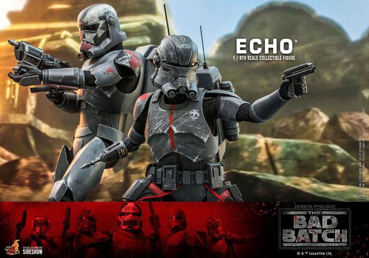 Actual product image Hot Toys Star Wars - The Bad Batch "Echo" 1/6 action figure