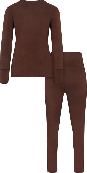 Actual product image Normani Merino Underwear Maternity Set- Long Sleeve Shirt and Underpants - 8795 (XXL)