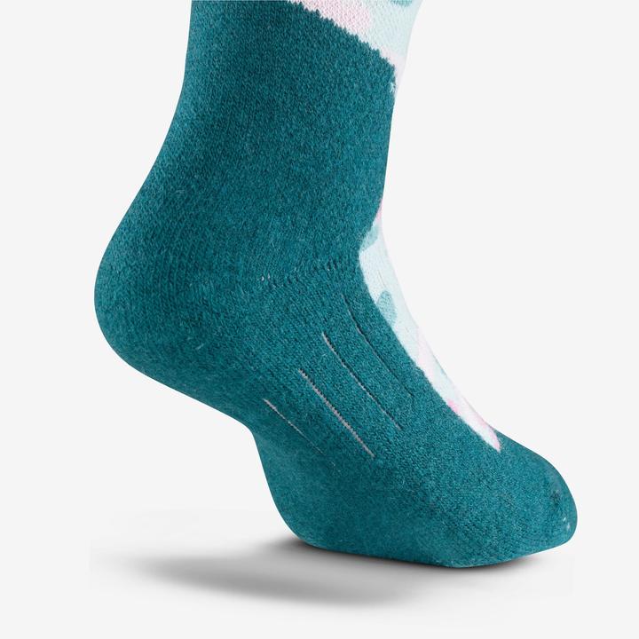 Produktbild Wedze Ski- und Snowboardsocken Kinder 100 - blaue Motive (35, 38)