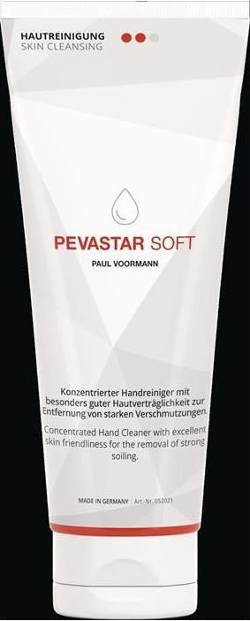 Produktbild Paul Voorman Handreinigung Pevastar SOFT 250 ml silikon- und lösemittelfrei Tube PAUL VOORMANN (250 ml)